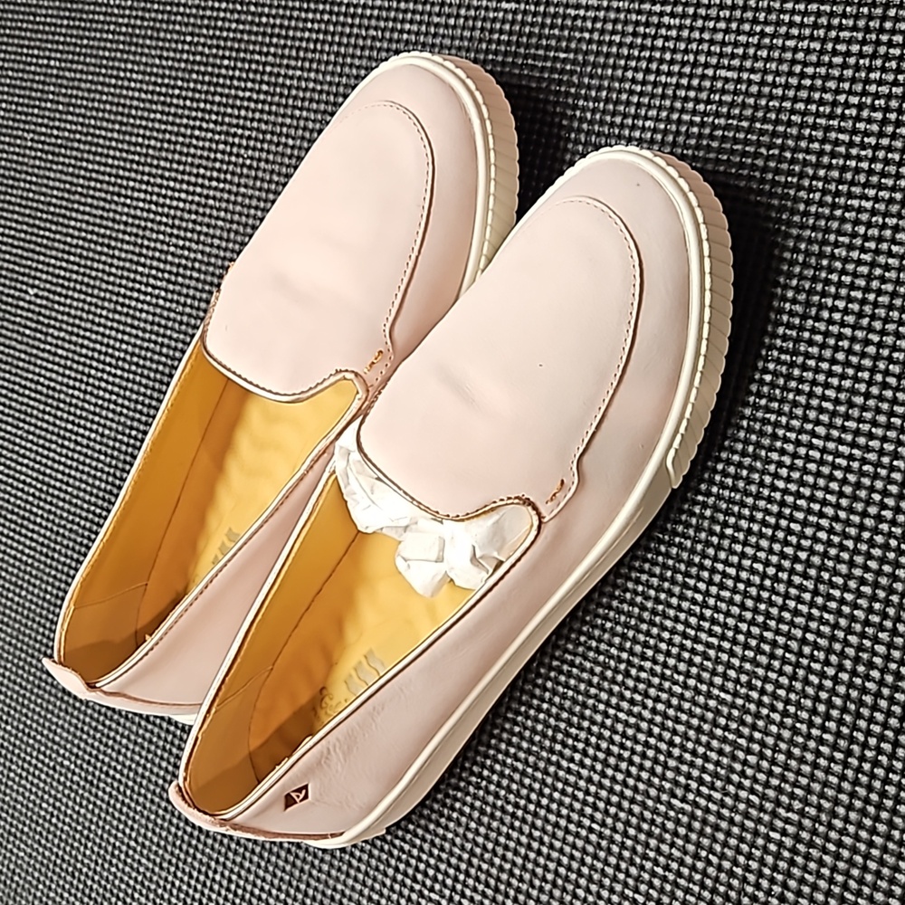 Sperry Slip On Shoes -Pink Size 10 New
